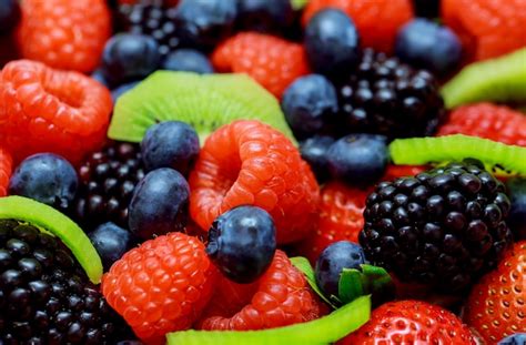 Premium Photo | Mix of fresh berries in a basket