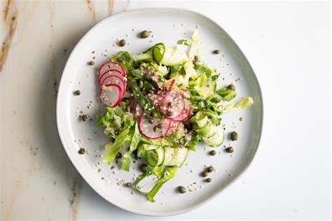 Easy Green Salad Recipe with Capers - Debra Klein
