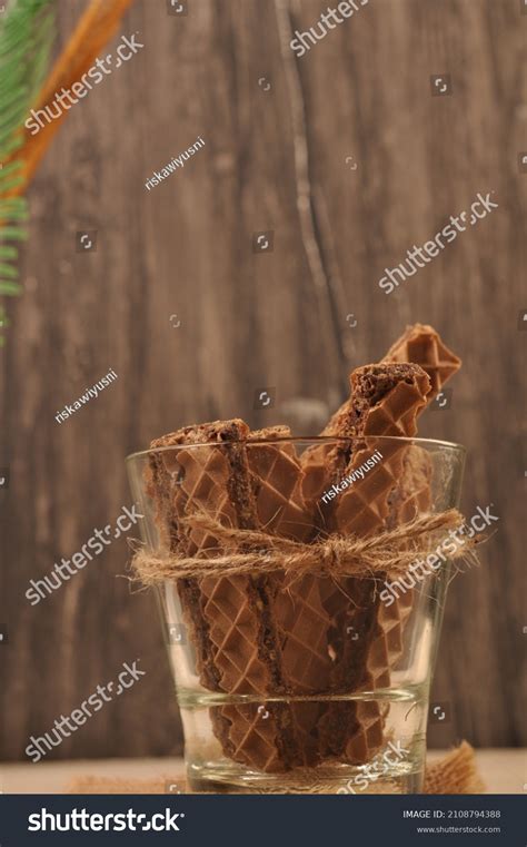 Negative Space Food Photography Wafer Stock Photo 2108794388 | Shutterstock