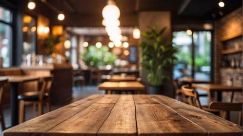 Premium Photo | Blurred Interior of a Bustling Coffee Shop and Restaurant