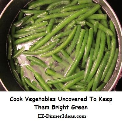 Perfectly Blanched Green Beans