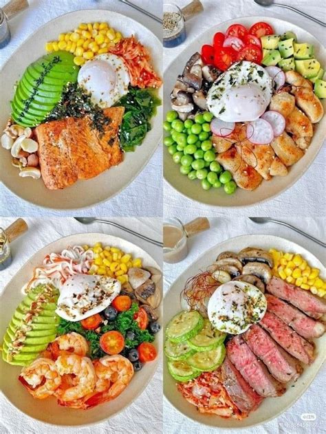 Healthy Dinner Ideas: Four Delicious Plates