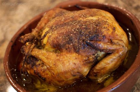 Golden Roast Chicken - Lakeside Table