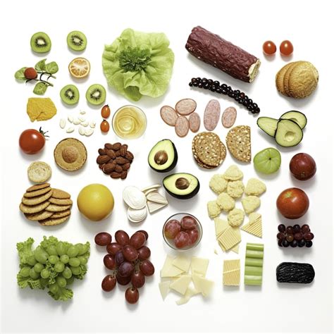 Premium Photo | HighQuality Food Photography on an Isolated White ...