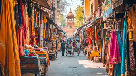 Free Bustling Market Street Photo - Market, Vibrant, Textiles ...
