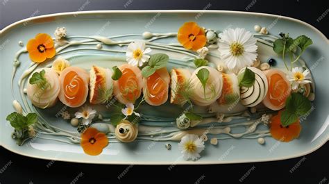Premium Photo | Artistic Food Plating Techniques