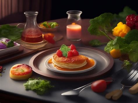 Premium Photo | Wonderful stunning realistic restaurant food