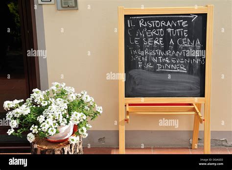 Handwritten menu hi-res stock photography and images - Alamy