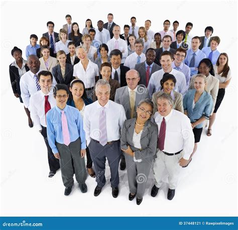 Large Group of Diverse Business People Stock Image - Image of adult ...