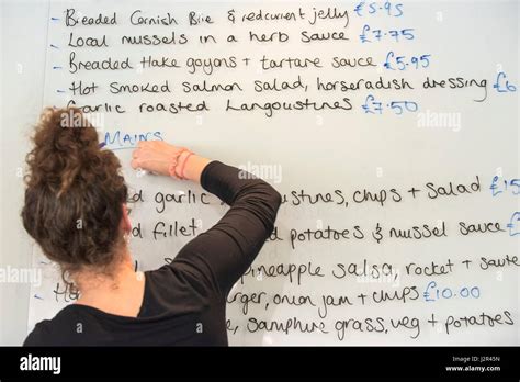 Handwritten prices hi-res stock photography and images - Alamy