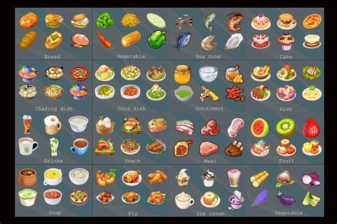 Asian Food Icons 2 | 2D Icons | Unity Asset Store