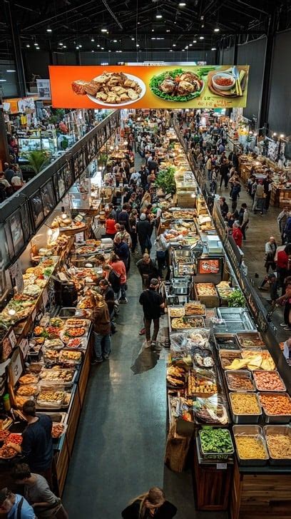 Free Bustling food market Image | Download at StockCake