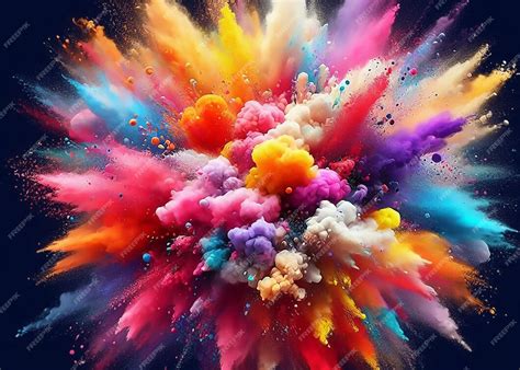 Premium Photo | A colorful series of colors from the rainbow