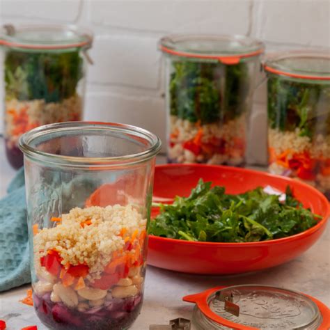 HIGH PROTEIN + NUTRIENT DENSE MEAL PREP JARS - Kelly Kruger Brooks ...