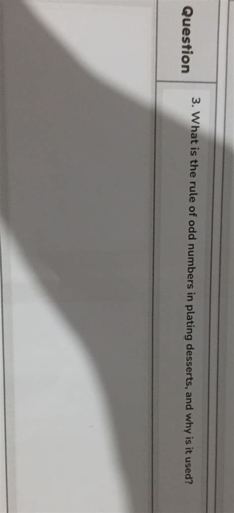 3. What is the rule of odd numbers in | StudyX