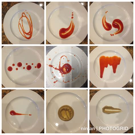 sauce plating | Hiasan makanan, Ide makanan, Dekorasi meja makan