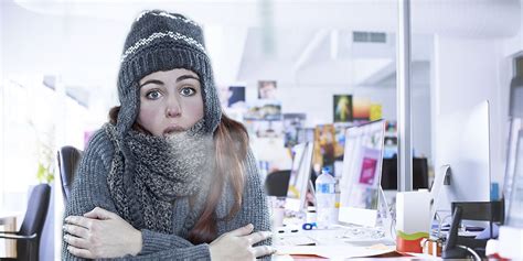 Keep your cool in freezing office temperatures | The Office Monster Blog