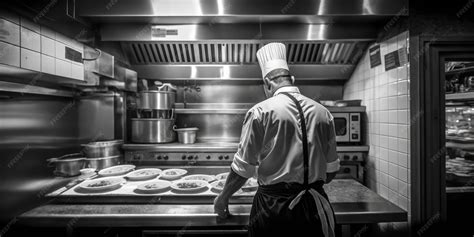 Premium Photo | Chef cooking food in the kitchen