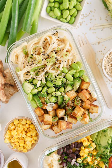 4 Vegan Meal Prep Bowls