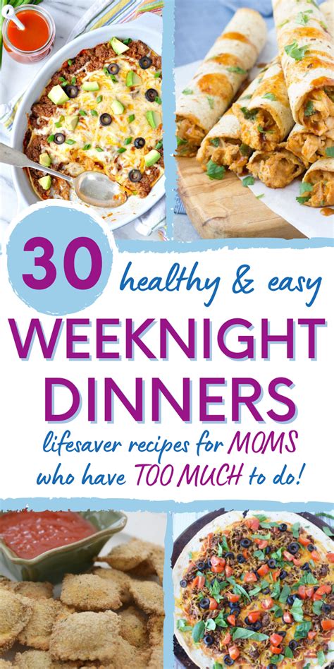 Busy foodie? Quick visual recipes for healthy, delicious weeknight meals?