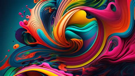 3D Texture Colorful Abstract Background for Desktop Wallpaper Image ...