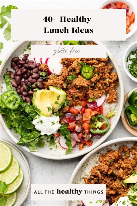 40 healthy lunch ideas – Artofit