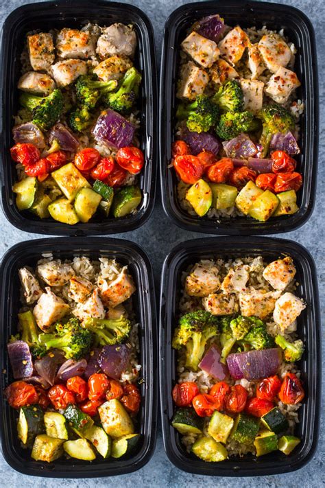 Meal Prep – Healthy Roasted Chicken and Veggies | Gimme Delicious