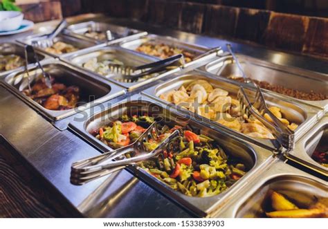 Full Food Showcase Variety Meals Bar Stock Photo 1533839903 | Shutterstock