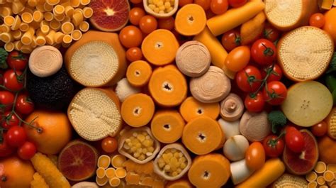 Close Up Of Delectable Food Textures Background, Tasty Food, Food ...