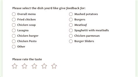 70+ food survey questions your restaurant should ask | The Jotform Blog