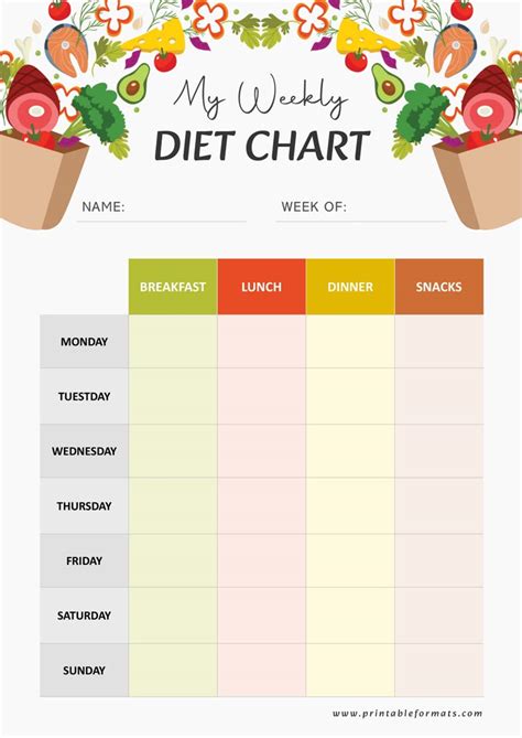 Printable Weekly Meal Planner
