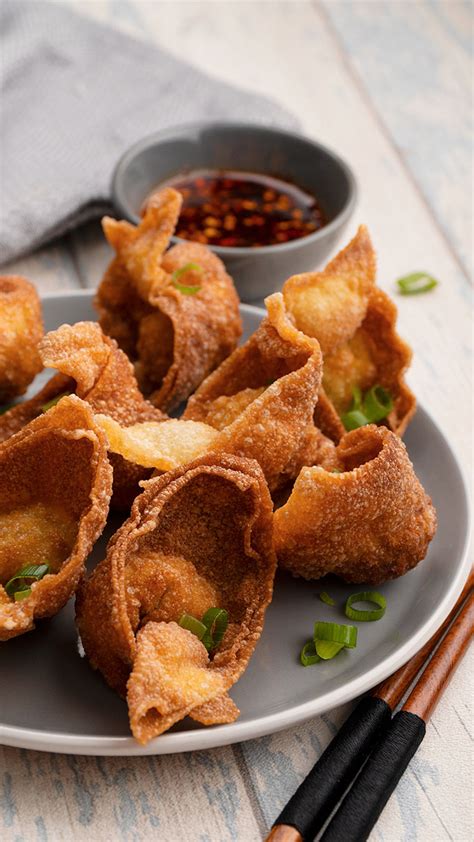 Fried Wonton Recipe - Khin's Kitchen