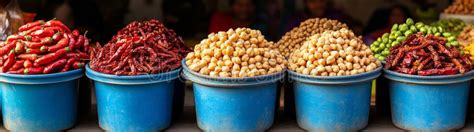 Bustling Street Food Market Showcasing an Array of Global Tastes and ...