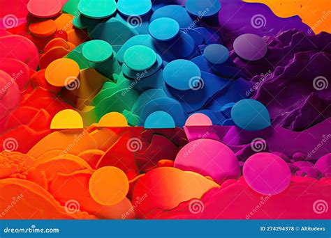 Vibrant Color Palette with Gradients Featuring Bold and Bright Colors ...