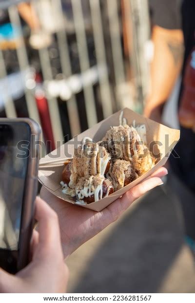 View Foodie Influencer Taking Social Media Stock Photo 2236281567 ...