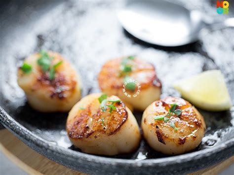 Perfectly Seared Scallops Recipe | NoobCook.com