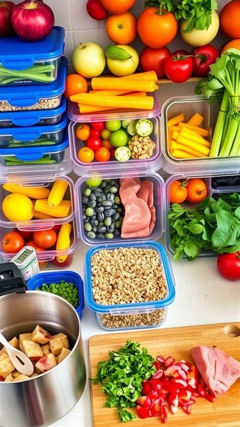 Busy foodies: How to meal prep healthy real food for quick weeknights?