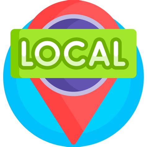 Local Detailed Flat Circular Flat icon