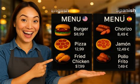 Top Multilingual Menu Design Ideas and Examples [2025]