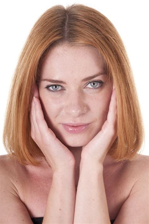 Portrait of young woman stock image. Image of caucasian - 21508899