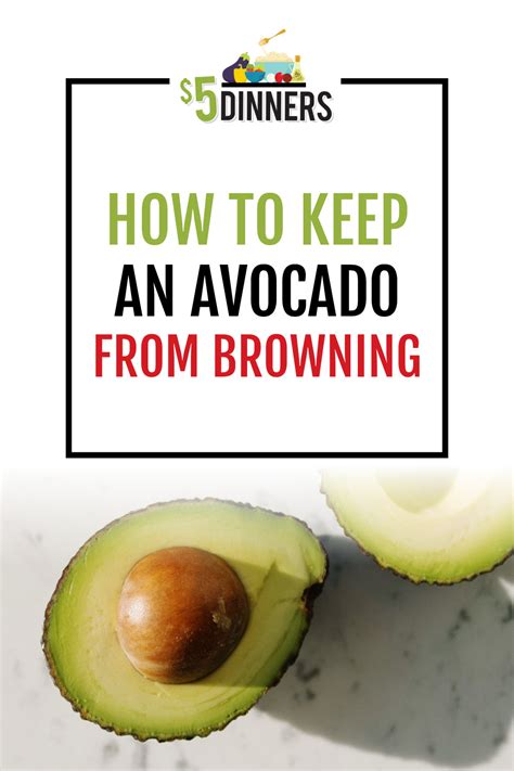 How to prevent avocado browning for beautiful, fresh foodie snaps?