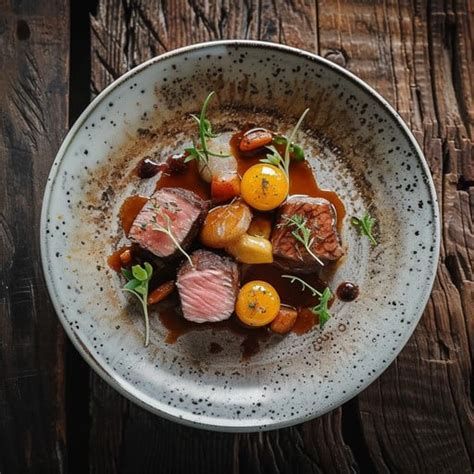 Free Elegant Plated Dish Image | Download at StockCake