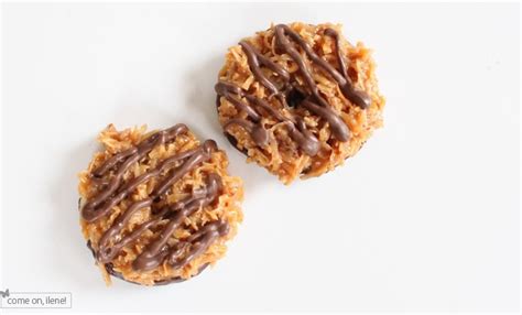 Homemade Girl Scout Samoa Cookies (she: Ilene) - Or so she says...