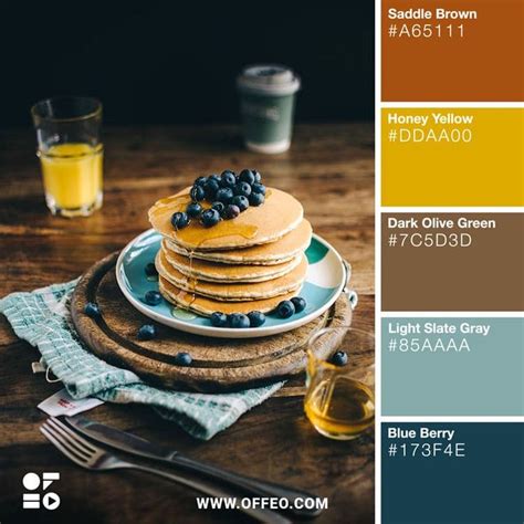 25 Vibrant Food Color Palettes for Food Photography | OFFEO | Food ...