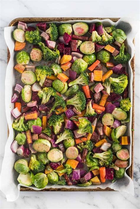 Sheet Pan Roasted Vegetables | Foodtalk