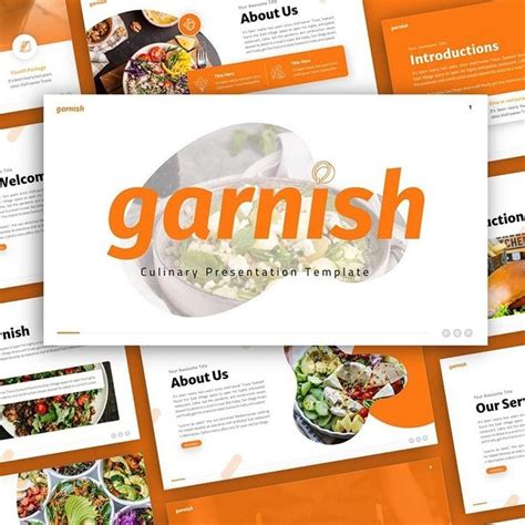Garnish Culinary Multipurpose PowerPoint Presentation Template ...