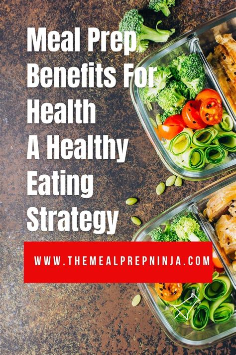Meal Prep Benefits For Health: A Healthy Eating Strategy | Healthy ...