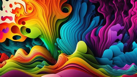 3D Texture Colorful Abstract Background for Desktop Wallpaper Image ...
