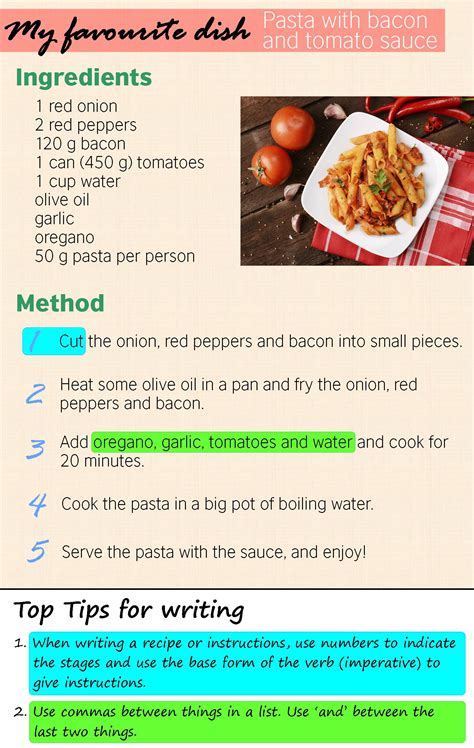 A recipe | LearnEnglish Teens