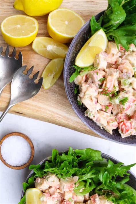 Easy Crab Salad Recipe | Baked Bree